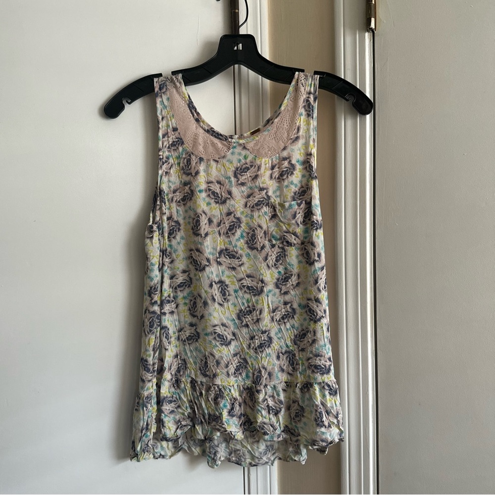 Floral Free People Top